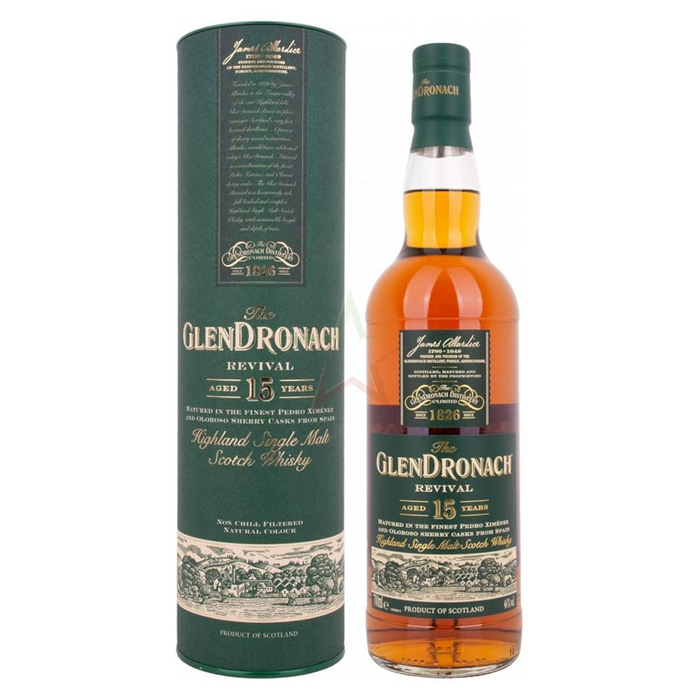 アサヒ - The GLENDRONACH Glendronach 15 Year Old Revival Sherry Cask | LoveScotch.com